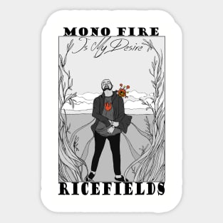 Mono Fire "Ricefields" FFTCG Community Sticker